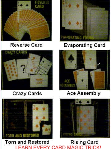 Learn every Card Magic Trick Learn every Card Magic Trick